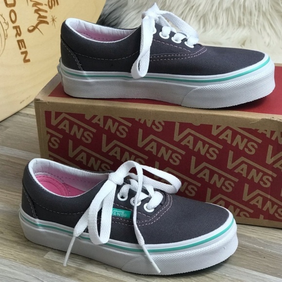 VANS 🔥SALE🔥 ERA POP Rabbit Grey US Kid’s 11 (Toddler Girl) Sneakers VN-0YMAFKB - Picture 3 of 6